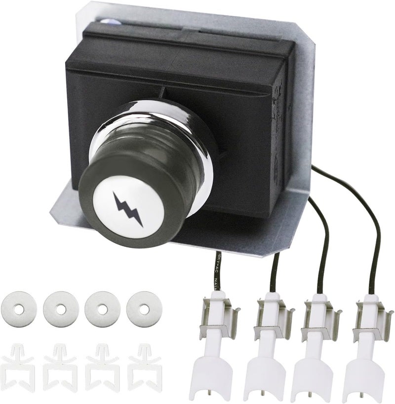 Rushare Store 7629 Grill Igniter Replacement Kit - for Weber Genesis E/S-330 Gas Grills with Front-Control, 65946, Easy Installation - Image 1